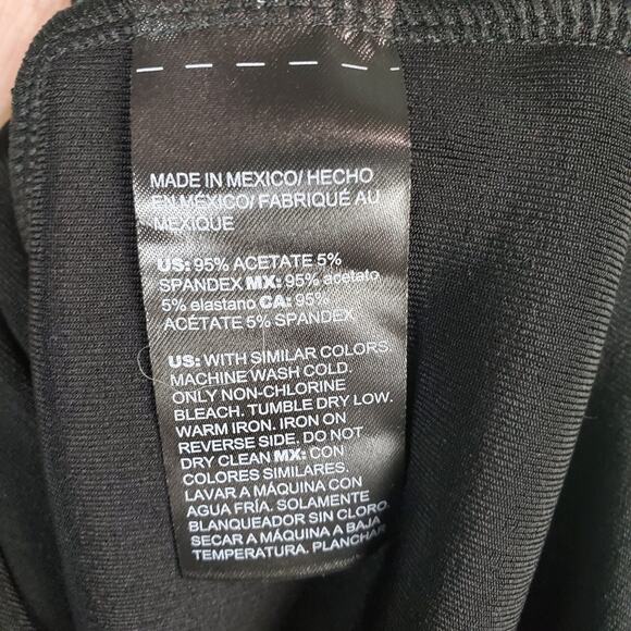 Chico's Travelers Black Knot Front Travel Knit Top Size 3 or US 16/18 - Picture 5 of 6